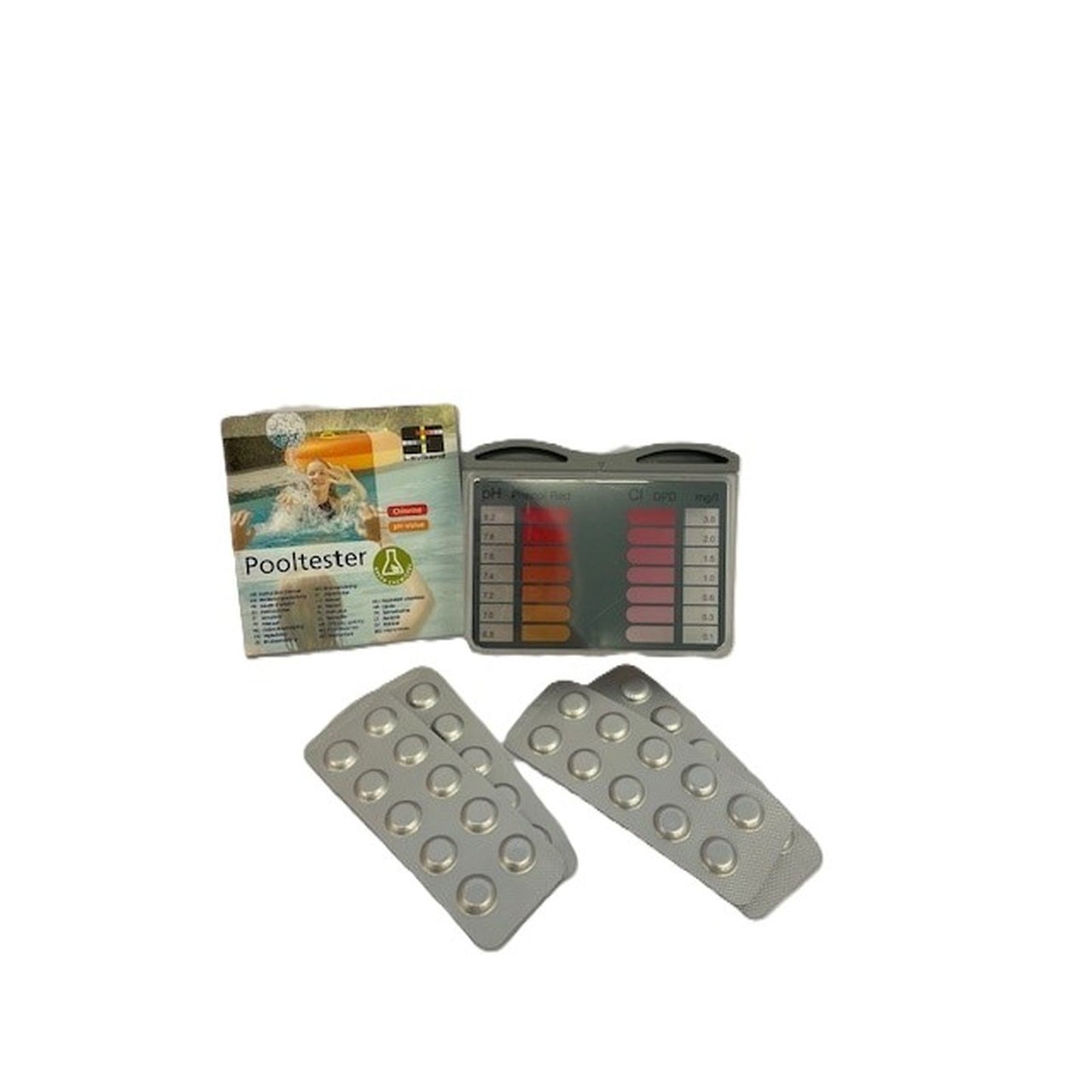 Pool-Tester DPD-Methode für Chlor und ph-Wert