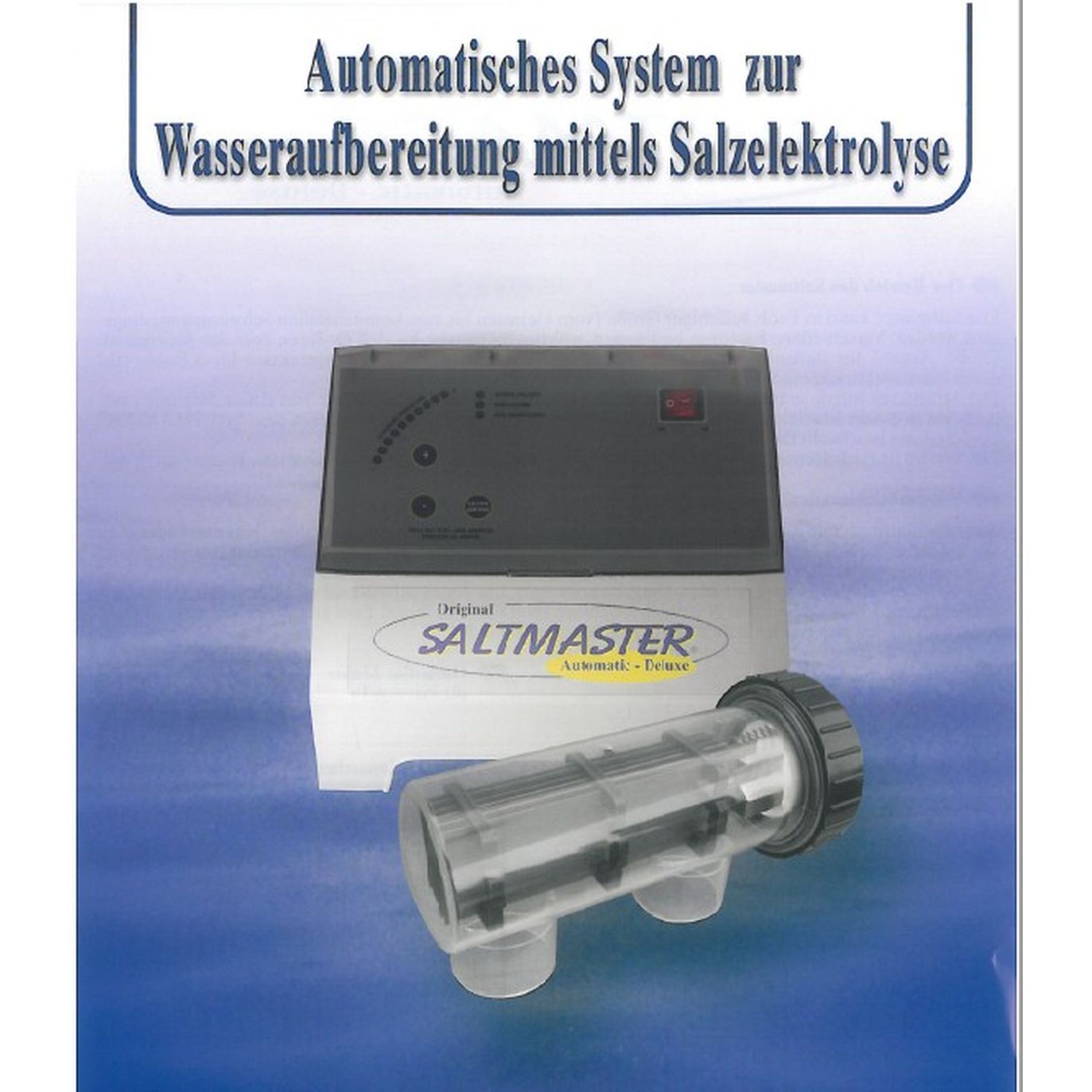 Salzanlage Saltmaster Self-Cleaner 20g/h für 80m³ LCD