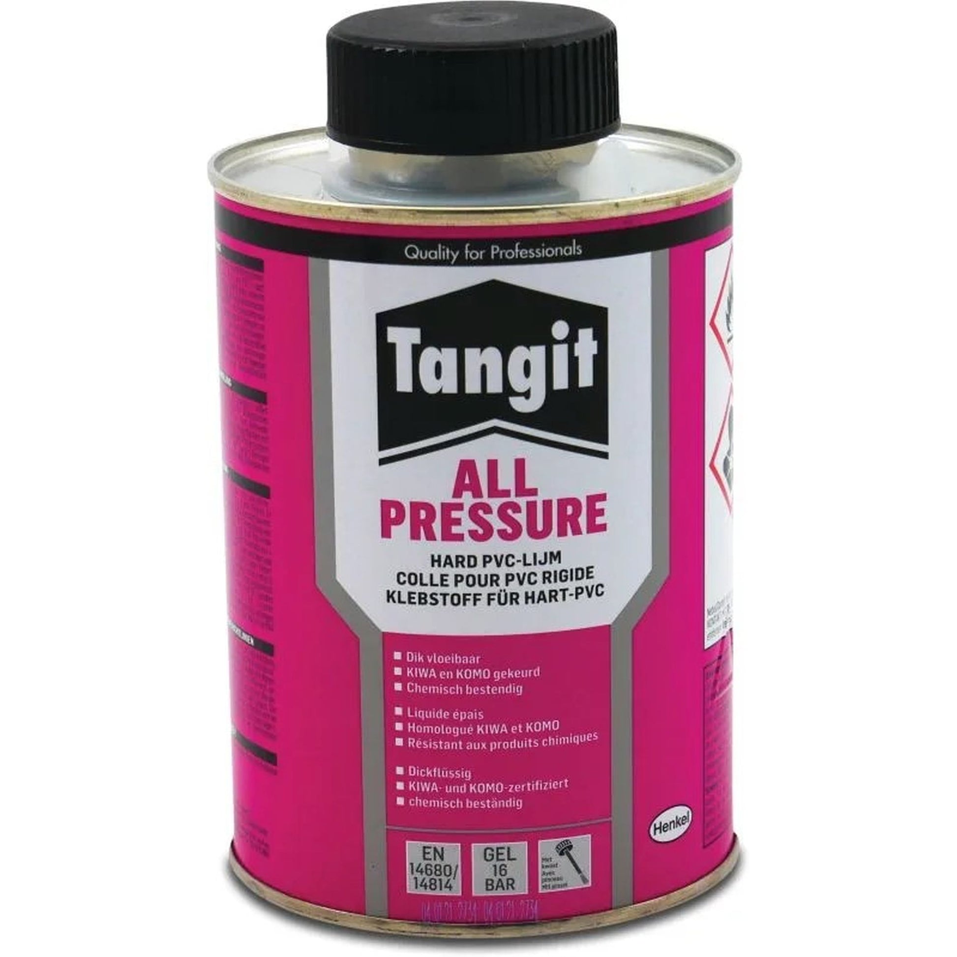 Tangit Kleber 960G Kiwa TYP All Pressure Label