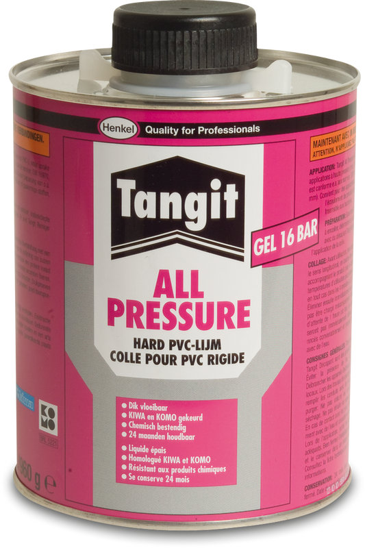 Tangit Kleber 125G Kiwa TYP All Pressure Label